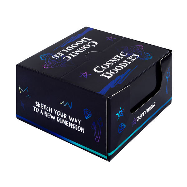 Kosmiczne Notatki Scratch Doodles (Zamnesia)