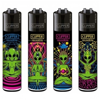 Zapalniczka Trippy Alien (Clipper)