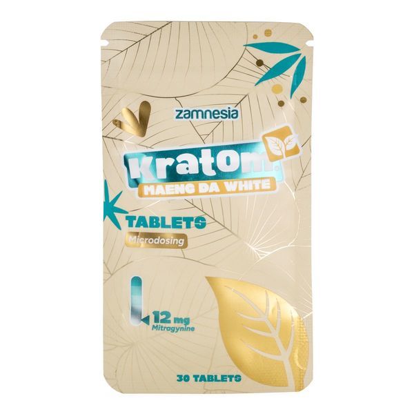 Tabletki mikrodawkowane z kratomem – Maeng Da White (Zamnesia)