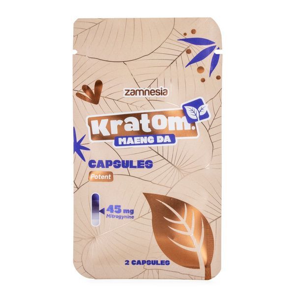 Kapsułki z kratomem – ekstrakt 45 mg (Zamnesia)
