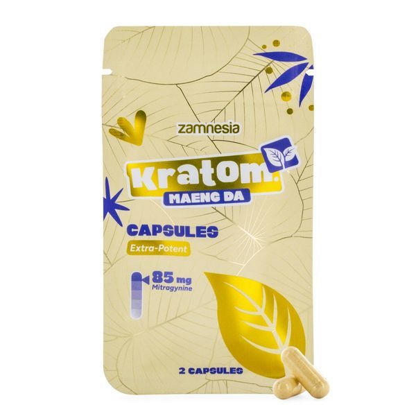 Kapsułki z kratomem – ekstrakt 85 mg (Zamnesia)