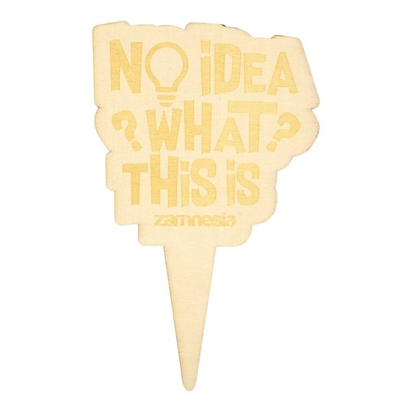 Drewniane znaczniki do doniczek (Zamnesia)