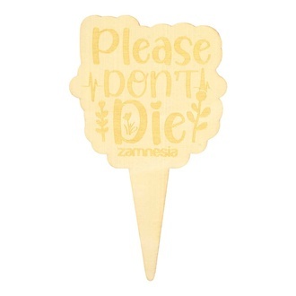 Drewniane znaczniki do doniczek (Zamnesia)