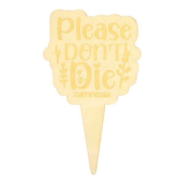 Drewniane znaczniki do doniczek (Zamnesia)