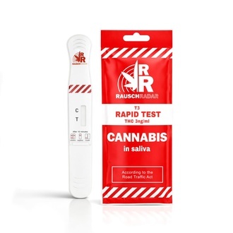 RauschRadar&reg; test śliny na THC (3,5 ng/ml)