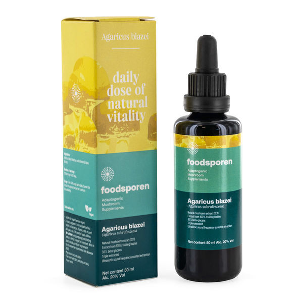 Nalewka z grzyba Agaricus blazei (Foodsporen)