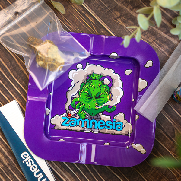 Popielniczka metalowa Budhead Square (Zamnesia)