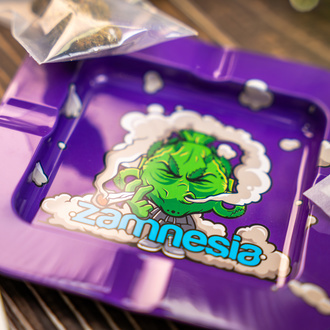 Popielniczka metalowa Budhead Square (Zamnesia)