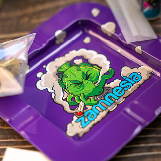 Popielniczka metalowa Budhead Square (Zamnesia)