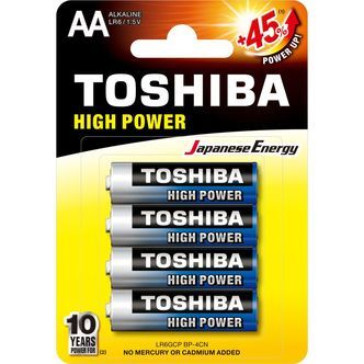 Baterie alkaliczne AA (TOSHIBA)