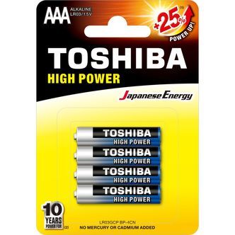 Bateria alkaliczna AAA (TOSHIBA)