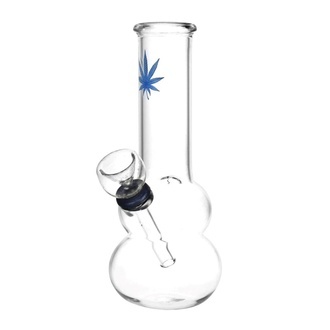 Szklany bong Lil Leaf 6″