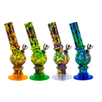 Akrylowy bong z nadrukiem