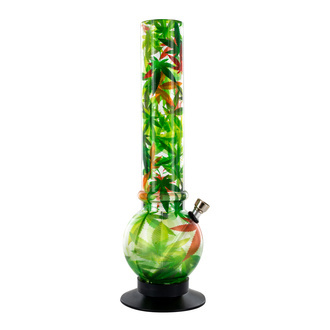 Akrylowy bong Leaves