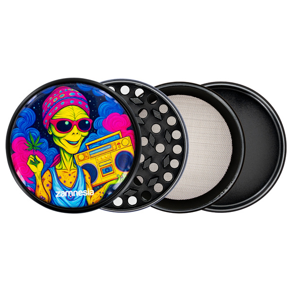 Area 420 Metalowy Młynek – Kolekcja (Zamnesia), 4-częściowy Ø63 mm