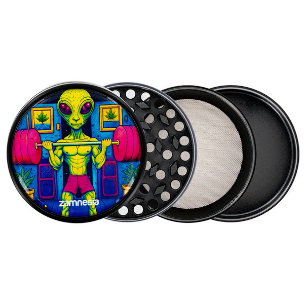 Area 420 Metalowy Młynek – Kolekcja (Zamnesia), 4-częściowy Ø63 mm