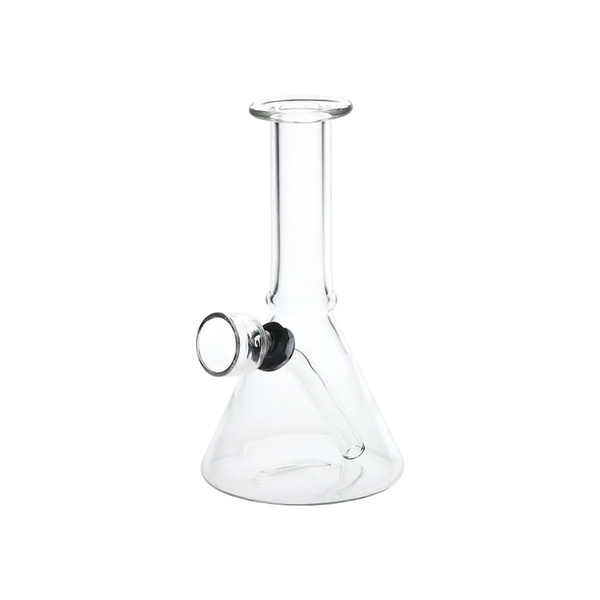 Mini, ale potężny szklany bong typu beaker