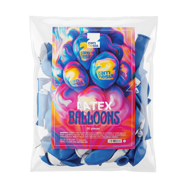 Balony lateksowe 50 szt. (Zamnesia)