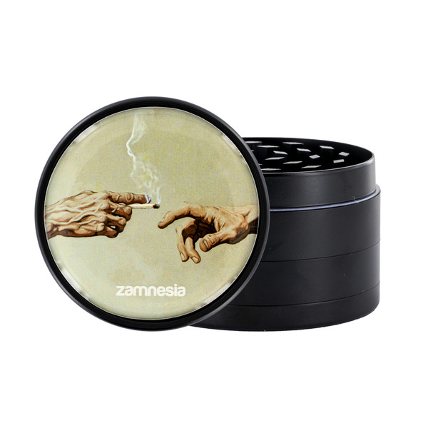 Kolekcja High Art – metalowy młynek (Zamnesia) – 4-częściowy Ø63 mm