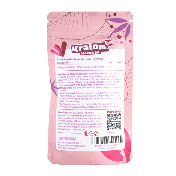 Żelki z kratomem 30 mg (Zamnesia)