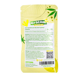 Żelki z kratomem 30 mg (Zamnesia)