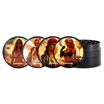 Kolekcja metalowych młynków Bad Bitches (TRIBE) – 4-częściowy, Ø63 mm