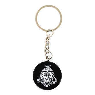 Metalowy brelok młynek (Zamnesia) – 2‑częściowy Ø33 mm