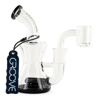 Mikro fajka wodna Hourglass (Groove)