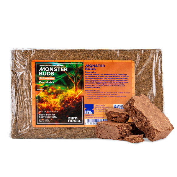 Cegły Kokosowe 10L (Zamnesia)