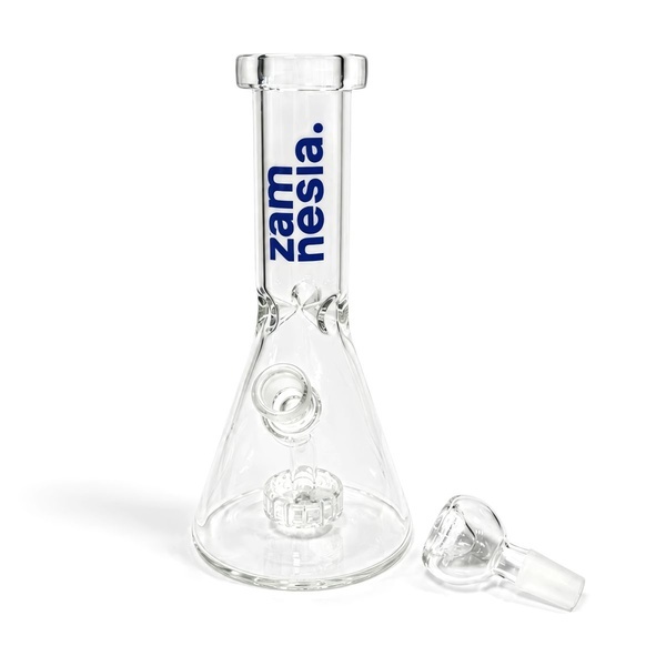 Szklany bong typu beaker (HEMPER x Zamnesia)