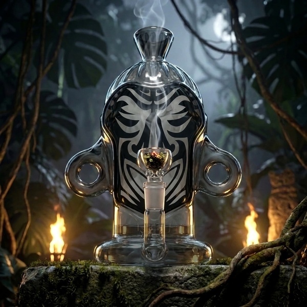 Szklany bong TRIBE (HEMPER x Zamnesia)