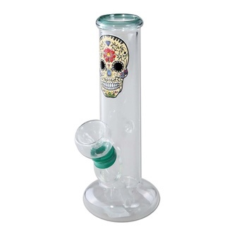 Mini szklany bong Skull (Near Dark)