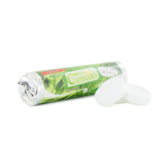 Żelki z dekstrozą z dodatkiem konopi