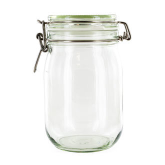 Słoik do sezonowania marihuany