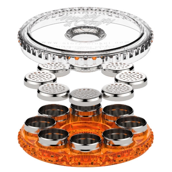 Magazynek z 8 kapsułkami dozującymi