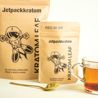 Jetpackkratom czerwona sproszkowana mieszanka kratomu