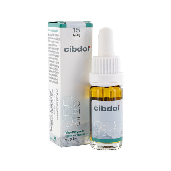 Olej CBD 15% (Cibdol)