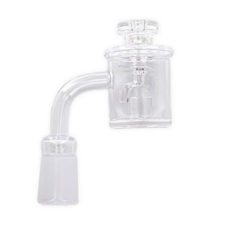 Szklany banger z nasadką carb cap