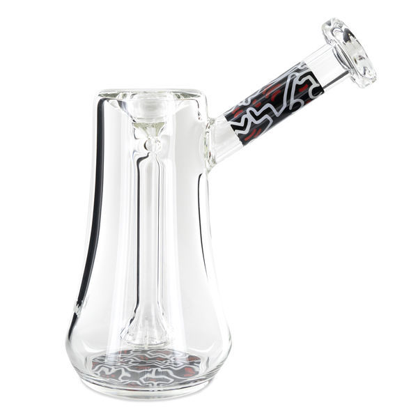 Szklany bubbler (K. Haring)