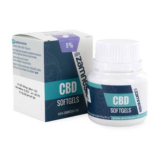 Miękkie kapsułki CBD 5% (Zamnesia)