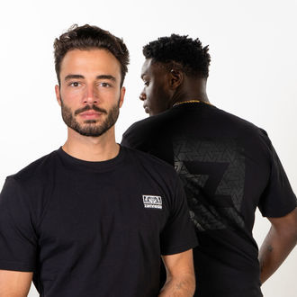 Koszulka T-shirt z grafiką ikony Zamnesia | Czarna