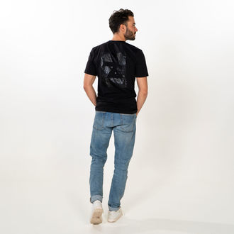 Koszulka T-shirt z grafiką ikony Zamnesia | Czarna