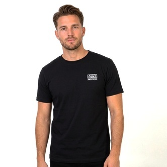Koszulka T-shirt z grafiką ikony Zamnesia | Czarna