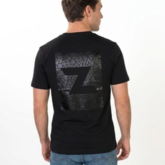 Koszulka T-shirt z grafiką ikony Zamnesia | Czarna