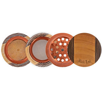 Aluminiowy/drewniany młynek (Black Leaf)