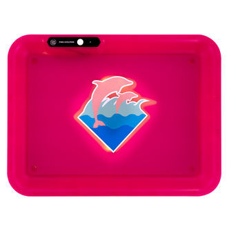Tacka do skręcania Pink Dolphin (Glow Tray)