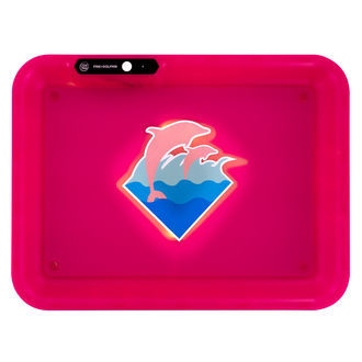 Tacka do skręcania Pink Dolphin (Glow Tray)