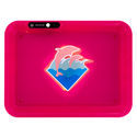 Tacka do skręcania Pink Dolphin (Glow Tray)