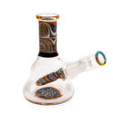 Mini Oil Bong Pomarańczowa Spirala (Black Leaf)