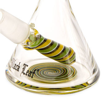 Mini bong olejowy zielony wir (Black Leaf)